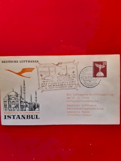 diverse Erstflugbriefe LUFTHANSA 1956-1967 - Gratisinserat.ch