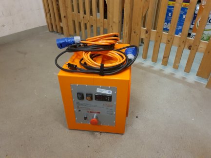 Heizlüfter gegen Bettwanzen. Hotel, Pension, Schweiz, FL.