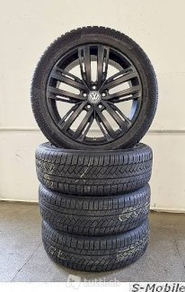 VW Tiguan R Original Winterräder 19\" BLACK - Gratisinserat.ch