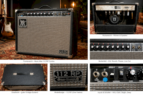 Gitarrenverstärker Vintage Music Man 112 RP Röhrencombo - Gratisinserat.ch