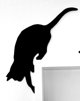 Katzen aus Aluminium handgefertigt