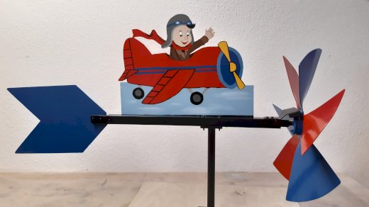 Windrad als Geburtsanzeige