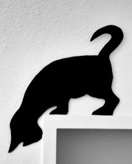 Katzenfiguren aus Aluminium für Türrahmen  - Gratisinserat.ch