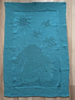 Baby / Kinderdecke „Glücksmoment“ - Gratisinserat.ch