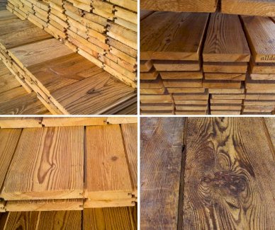 Altholz Fußbodenbretter