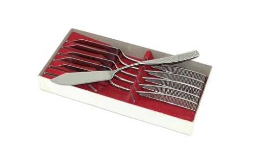 Fischmesser Gravour \"Fuchs Helikopter\" (selten) NEU - Gratisinserat.ch