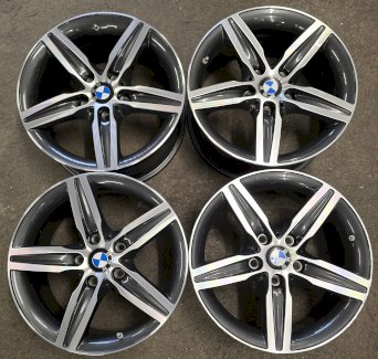 4 Stück BMW Alufelgen 7.5x17 / LK 5x120 / ET 43 / ML 72.6 - Gratisinserat.ch