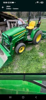 John Deere 3036E 200 Betriebsstunden - Gratisinserat.ch