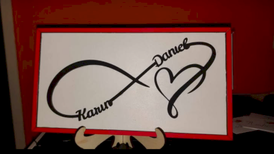 Personalisierte Unendlichkeits-deko mit Namen