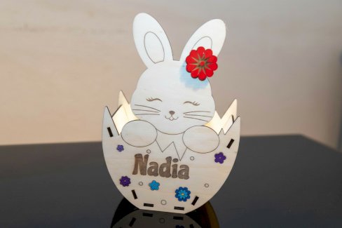 PERSONALISIERTES OSTERHASEN AUS HOLZ - Gratisinserat.ch