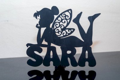 PERSONALISIERTES FEE-NAMENSSCHILD MIT LED'S