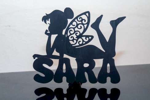 PERSONALISIERTES FEE-NAMENSSCHILD MIT LED'S