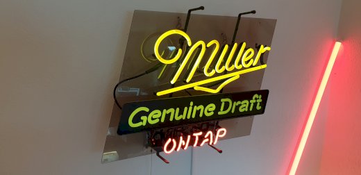 Miller - Genuine - Draft - on Tap - Neon Light