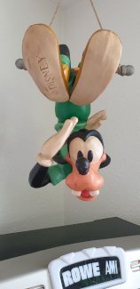 Vintage Disney GROSSE Goofy Figur