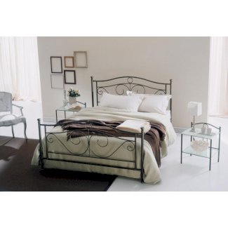 SCHNÄPPCHEN - Vintage Schmiedeisenbett