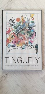 Jean Tinquely - Original Art Exhibition Poster Tate