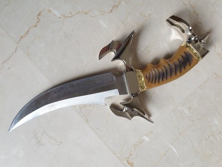 Signierter Hibben Dolch - Sammlermesser