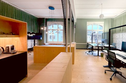Stylisches Büro 94 m² im Hürlimann-Areal – Ideal für Kreative & Start-ups - Gratisinserat.ch