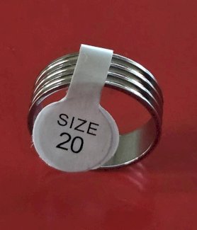 Stainless Steel Fingerring  - Gratisinserat.ch