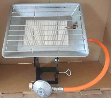 Heizstrahler, Heizgebläse, Gasstrahler