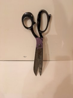 Tuchschere, Schere gross, antik