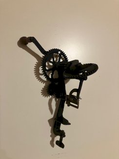 Kartoffel-  Schälmaschine, antik