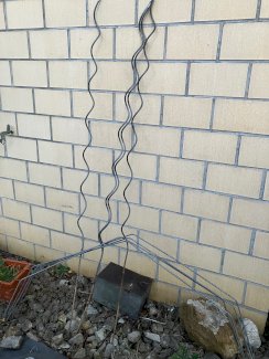 Tomatenstecken, Plastiktunnel-Stützen, Garten-