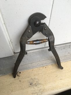 Stacheldrahtschere, Drahtschere, Militär, Ordonnanz