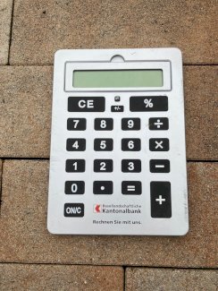 Rechner, Kalkulator, gross