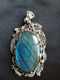 Sehr grosser Anhänger von Gallardos- Design in 925 Silber Handgemacht! Unikat! - Gratisinserat.ch