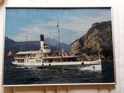 Puzzle Bild "Dampfschiff Schiller"