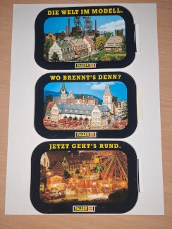Verschiedene Modelleisenbahn - Aufkleber