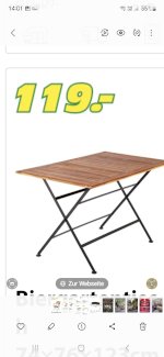 Garten tisch holz - Gratisinserat.ch