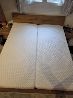 2x Neuwertige und wenig gebrauchte Federkernmatratze 90x200 - Gratisinserat.ch