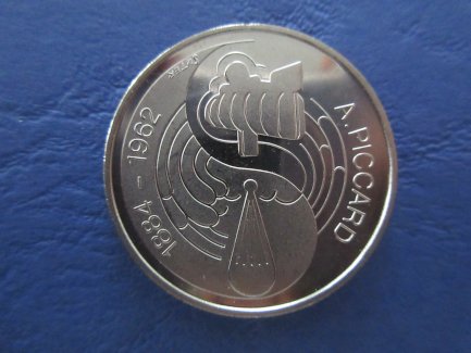 Gedenkmünze A. Piccard - Gratisinserat.ch