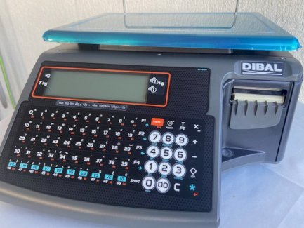 Etikettierwaage Dibal D-545, geeicht
