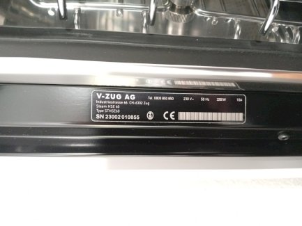 V-ZUG Einbau-Steamer HSE60 - Gratisinserat.ch