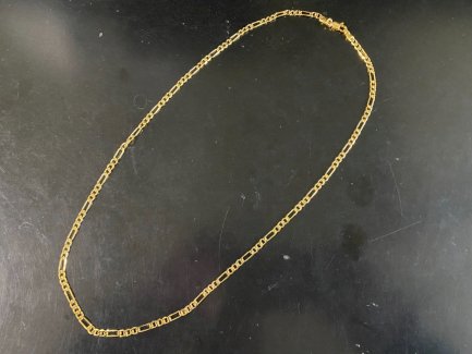 Alte ungetragene Gold Halskette 18 K Stempel 60 cm ca.8 Gramm - Gratisinserat.ch