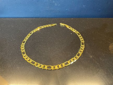 Neue Goldene Halskette Gold plattierte 18 K Stempel 60 cm71 Gramm - Gratisinserat.ch