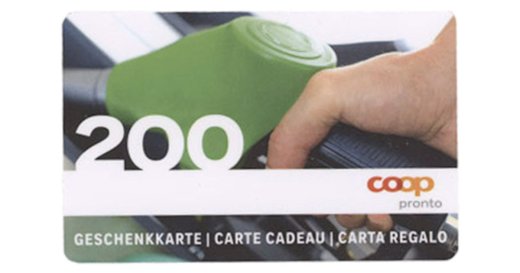 COOP Geschenkkarte im Wert von CHF 300 - Gratisinserat.ch