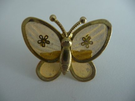 Schmetterling Brosche