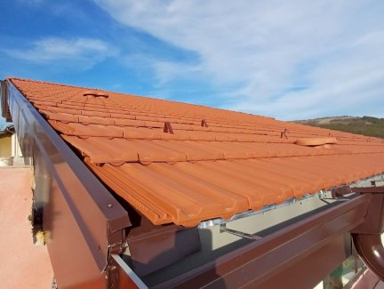 150m2 Dachziegel Doppelmuldenfalzziegel Natur ROT  - Gratisinserat.ch