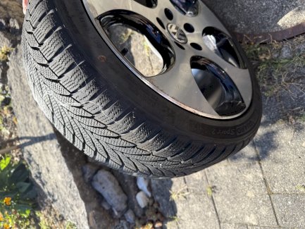 Winterreifen inkl. Felge für VW Golf 7