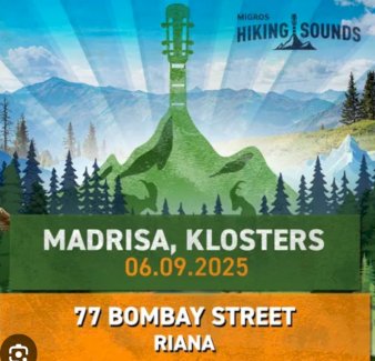 2 Tickets Migros HIKING SOUNDS - KLOSTERS 6.9.