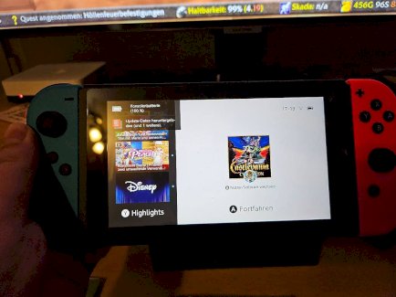Nintendo Switch mit 4 Games (OVP)