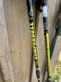 Tourenski mit Bindung, Stöcken, Fell - Gratisinserat.ch