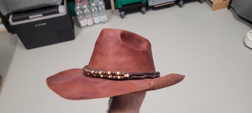 Echtleder Rodeo Cowboy Hut Hecho en Colombia