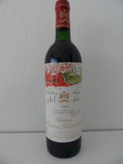 1989 Chateau Mouton Rothschild 1er Grand Cru Classe  - Gratisinserat.ch