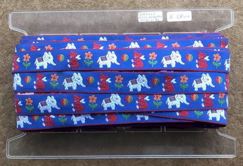 STOFFBAND ELEFANT UND BÄR NEU - Gratisinserat.ch