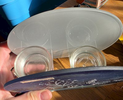 Dekoration Windlicht Weihnachten es Leuchtet wunder schön mit 2 kerzli